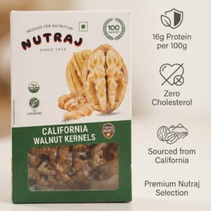 Nutraj Walnut Kernels 250g (अखरोट गिरी)