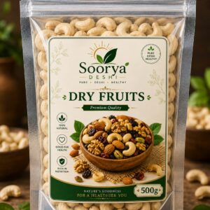 Jumbo Premium Cashews Whole 500g/ (काजू साबुत)