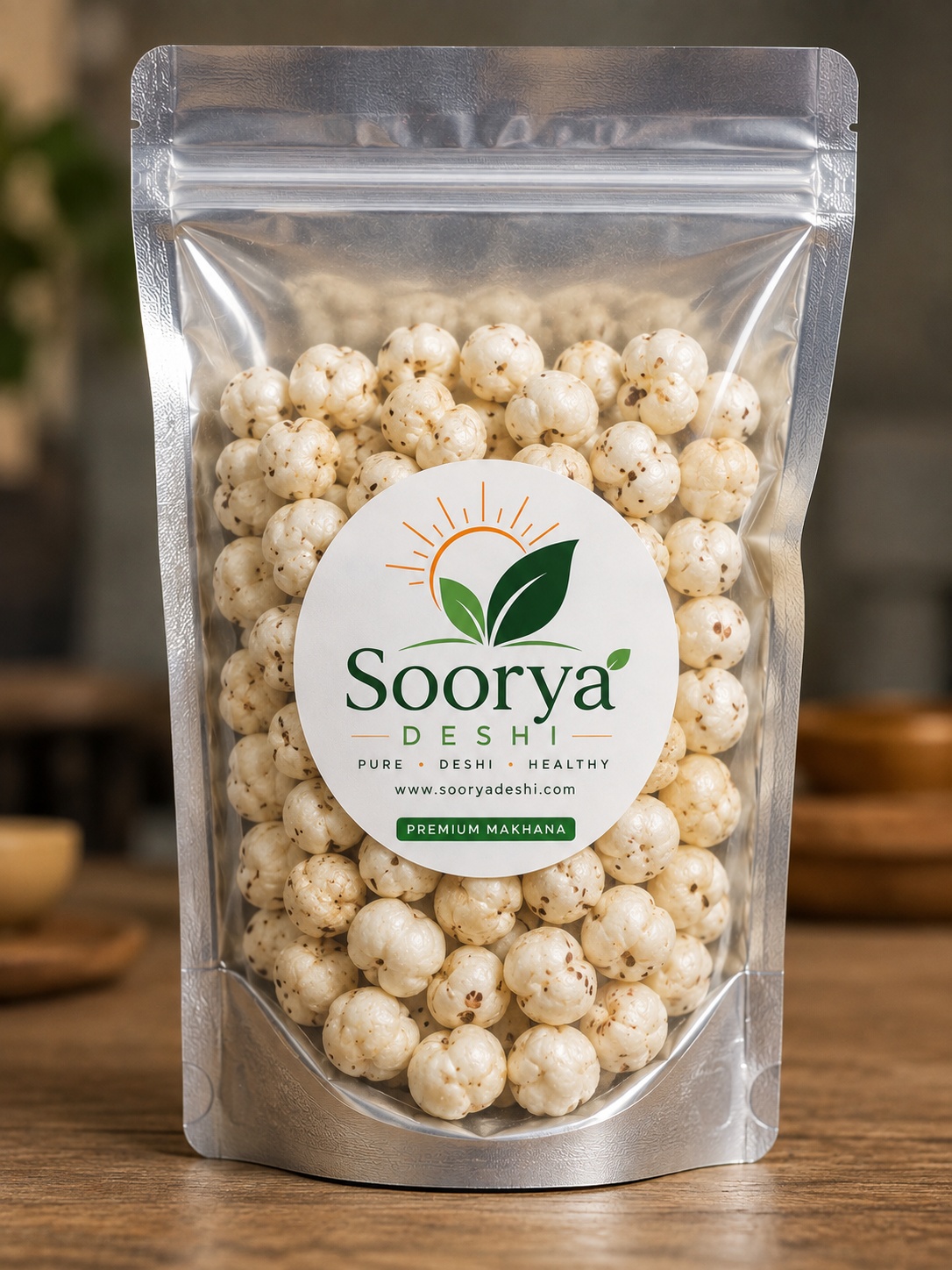 Premium Makhana Big 250g (प्रीमियम मखाना)
