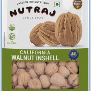 Nutraj Walnut In Shell 1kg (अखरोट साबुत)