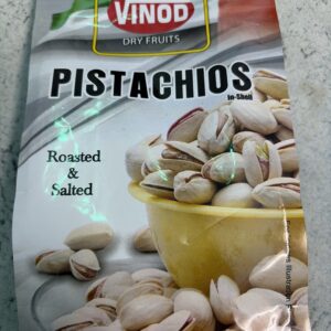 Vinod Pistachios Salted 250g (पिस्ता नमकीन)