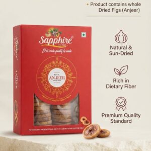 SAPPHIRE Royal Dried Figs 250g