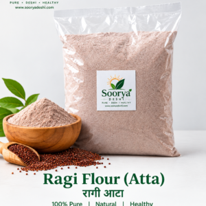 Finger Millet Flour 1kg (Ragi atta, रागी का आटा)