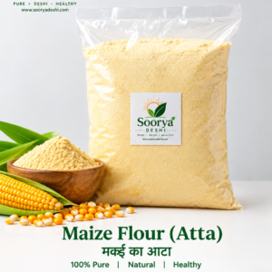 Maize Flour 1kg (Makka Atta, मक्का आटा)