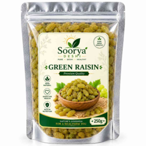 Premium Green Raisins 250g (Kismis, किशमिश)
